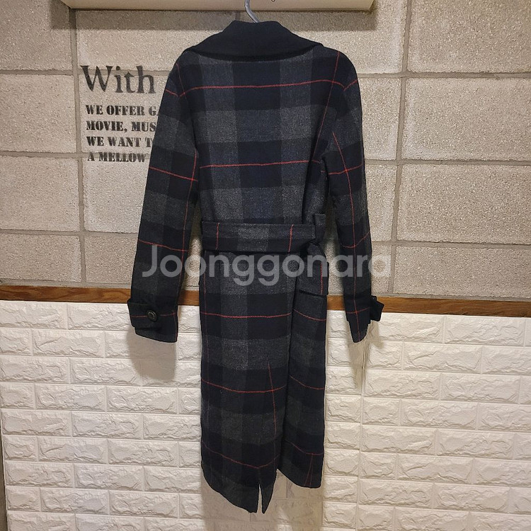 비비안웨스트우드 울 벨티드 코트 40--1