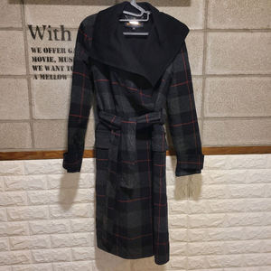 비비안웨스트우드 울 벨티드 코트 40