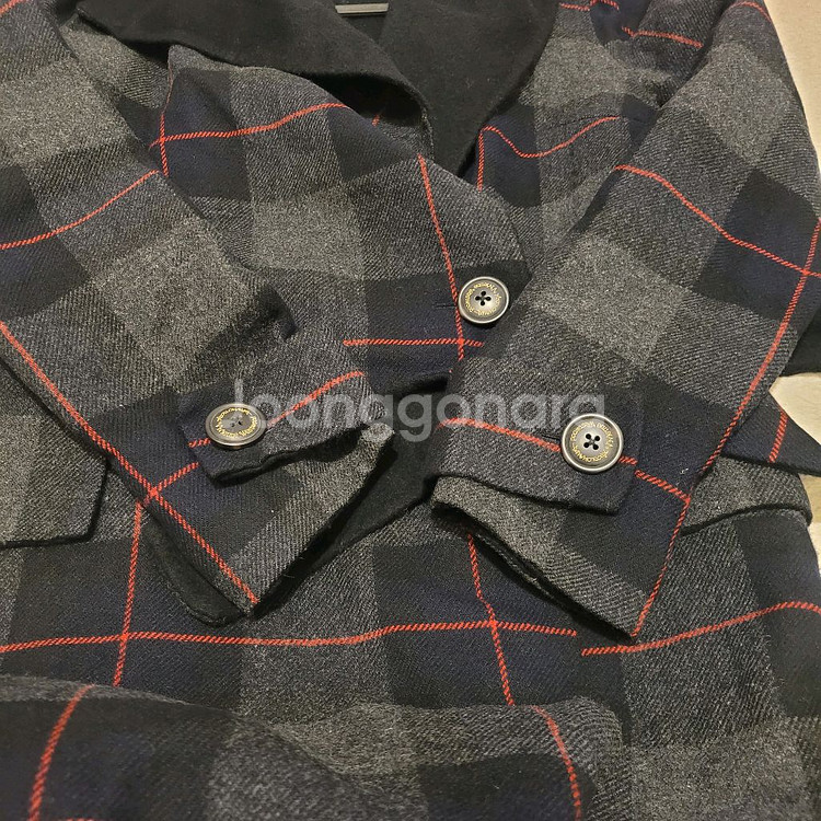 비비안웨스트우드 울 벨티드 코트 40--3