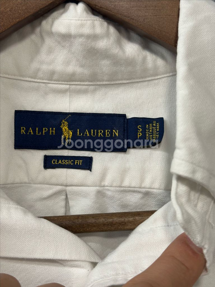 폴로 랄프로렌 화이트 셔츠--3