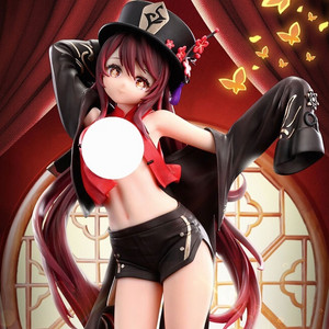 MISS 스튜디오 원신 호두 레진 피규어 미피 개봉양품