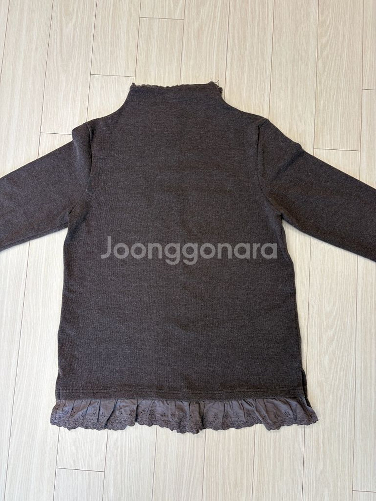 [상태 좋음] 여성 반폴라 긴팔티 Free사이즈--7