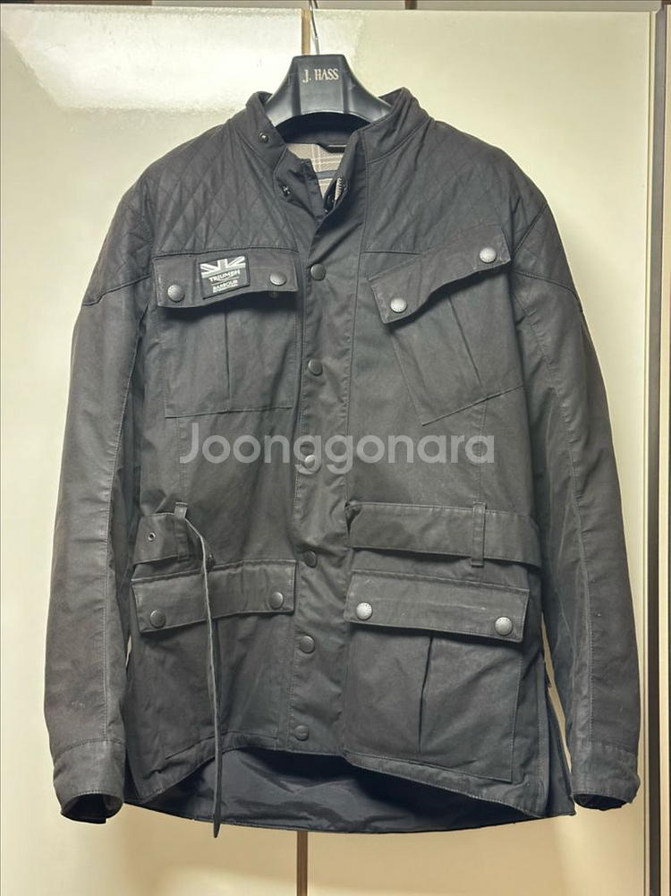 트라이엄프 x 바버 콜라보 바이크 자켓--0