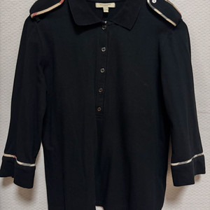 버버리 카라티셔츠 L