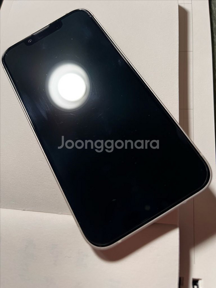 아이폰 13 미니 256gb 스타라이트 카메라 무음--0