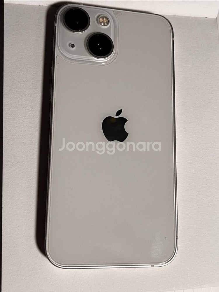 아이폰 13 미니 256gb 스타라이트 카메라 무음--4