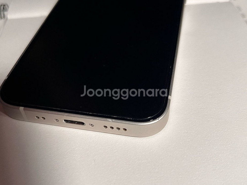 아이폰 13 미니 256gb 스타라이트 카메라 무음--3