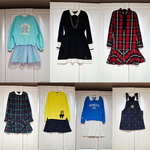 빈폴.헤지스.폴로.MLB 여아 원피스 일괄 (상태최상)