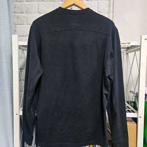 아크테릭스 남성 긴팔 티셔츠 100 라운드 지퍼 블랙 MM07