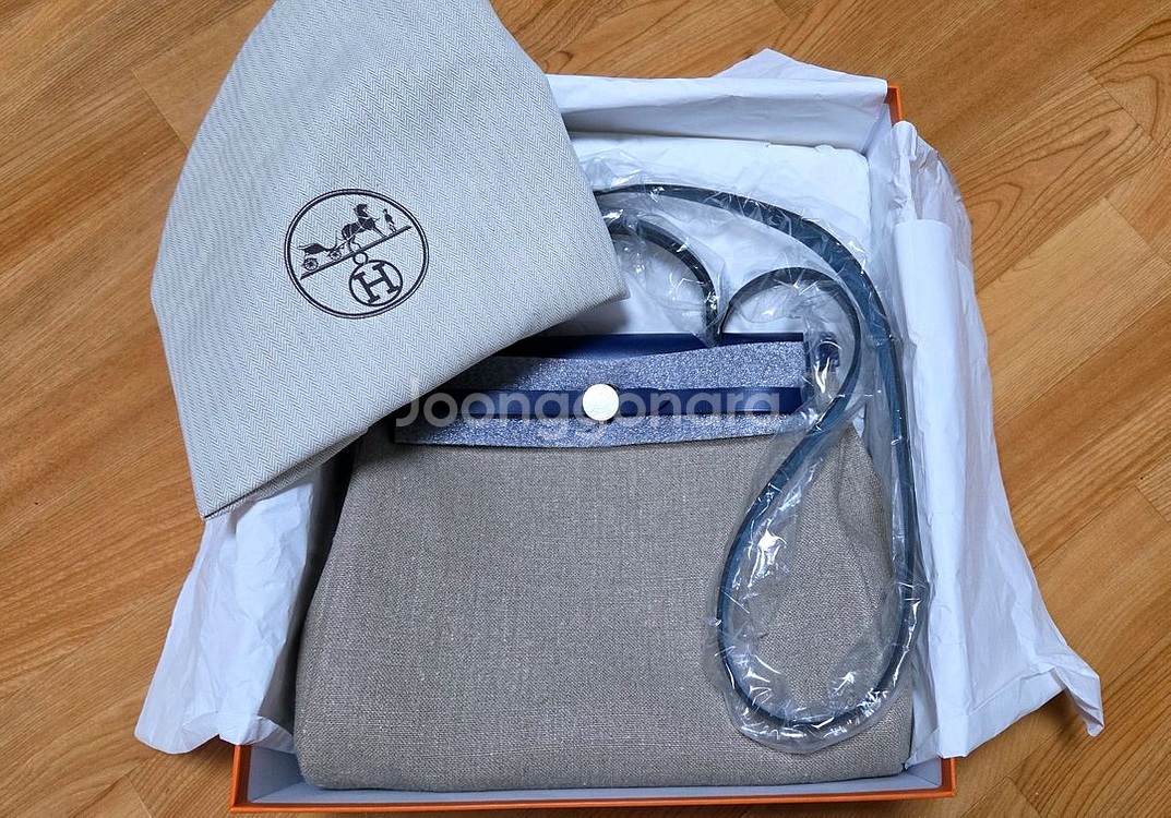 에르메스 에르백 31 은장 새상품 풀세트--2