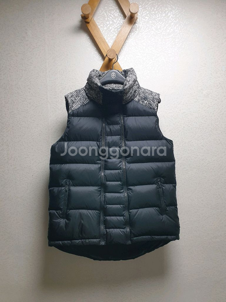 [여90] 스파이더 여성 패딩조끼 블랙--0