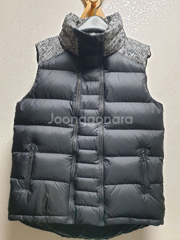 [여90] 스파이더 여성 패딩조끼 블랙--2