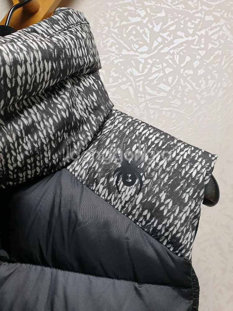 [여90] 스파이더 여성 패딩조끼 블랙--3