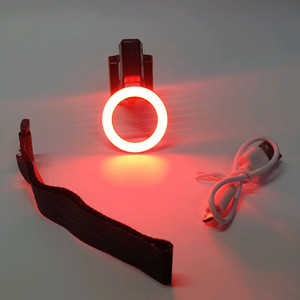 LED 자전거 후미등 헬멧등 USB 충전식 2개