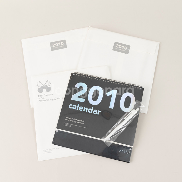 서태지 밴드 전국 투어 2010 캘린더 볼펜 미개봉--0