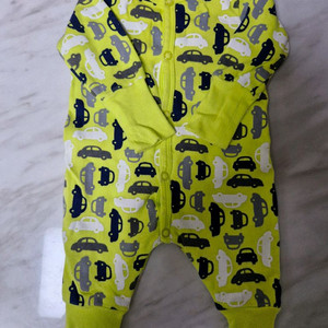 압소바 아기우주복 3M~(양말서비스)