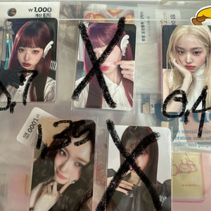 아이돌 굿즈 포토카드 세트