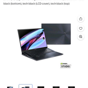 ASUS zenbook pro 16x 13900h rtx4070 32gb oled 3.2k 노트북 판매합니다.
