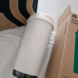 스타벅스 엘마 텀블러 473ml 새상품