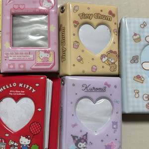 더키월드 산리오 캐릭터 포토카드 바인더 폼폼푸린 키티 쿠로미 시나모롤