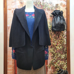 오브제 케이프 하프코트