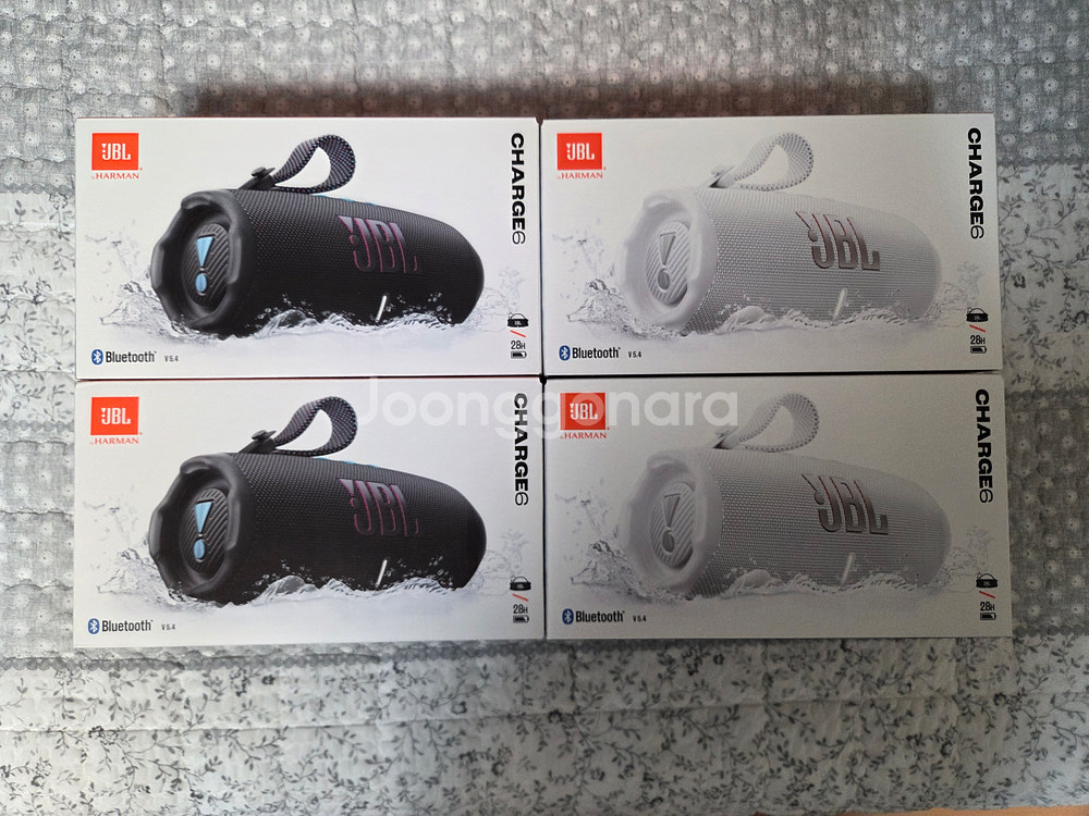 미개봉 JBL CHARGE6 차지6 블루투스 스피커--0