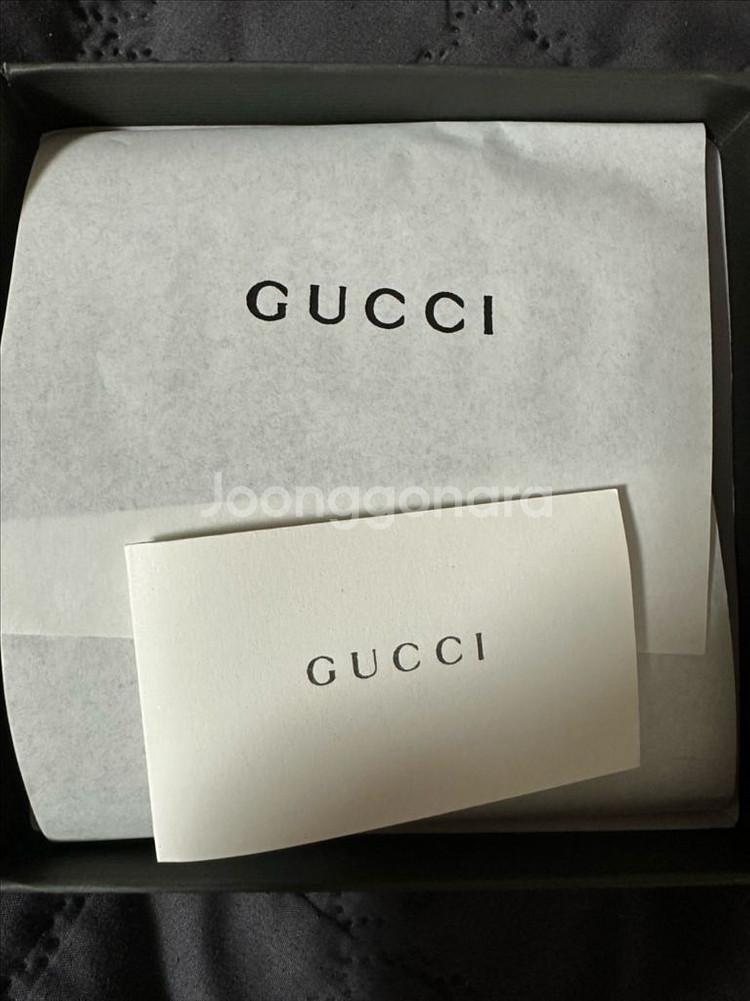 구찌 GG 버클 레더 벨트--4