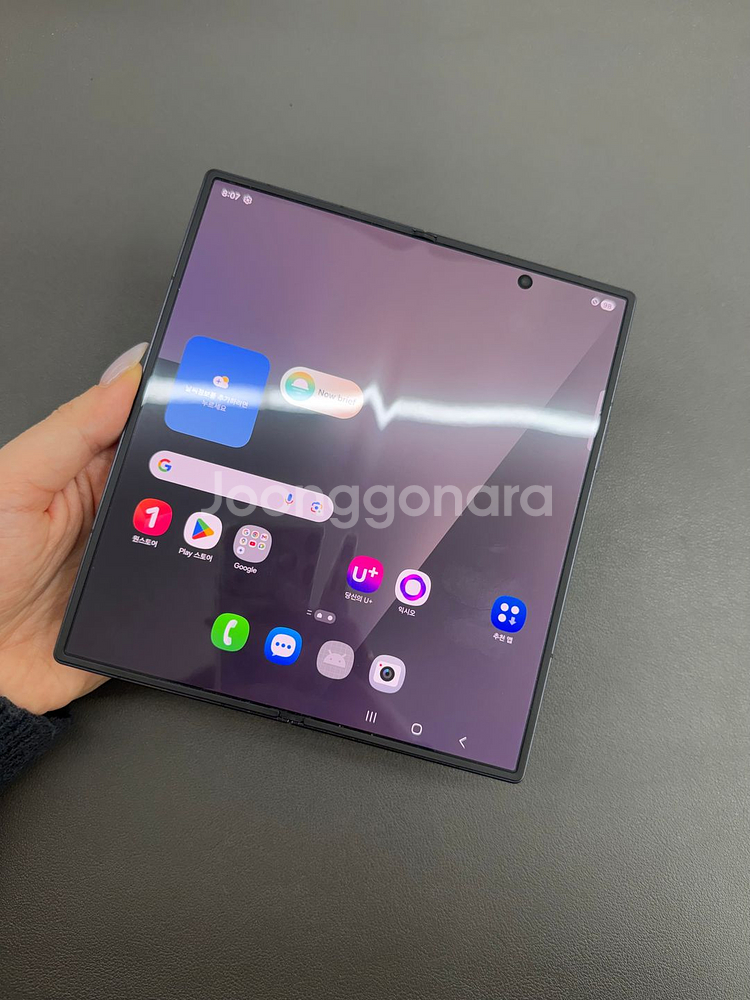 대전중고폰) 갤럭시Z 폴드7 512G 블랙 판매합니다 383780--9
