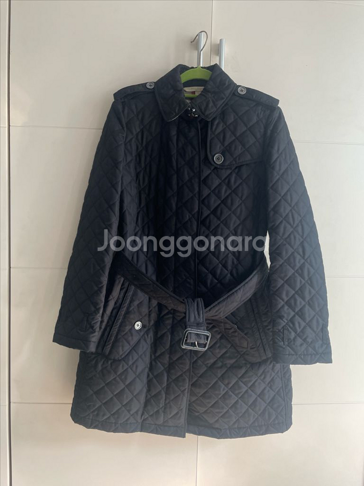 버버리 퀼팅 코트--0