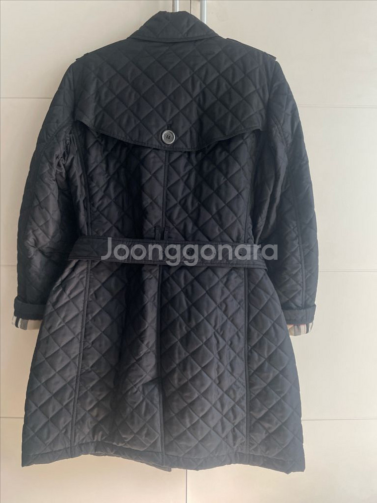 버버리 퀼팅 코트--3