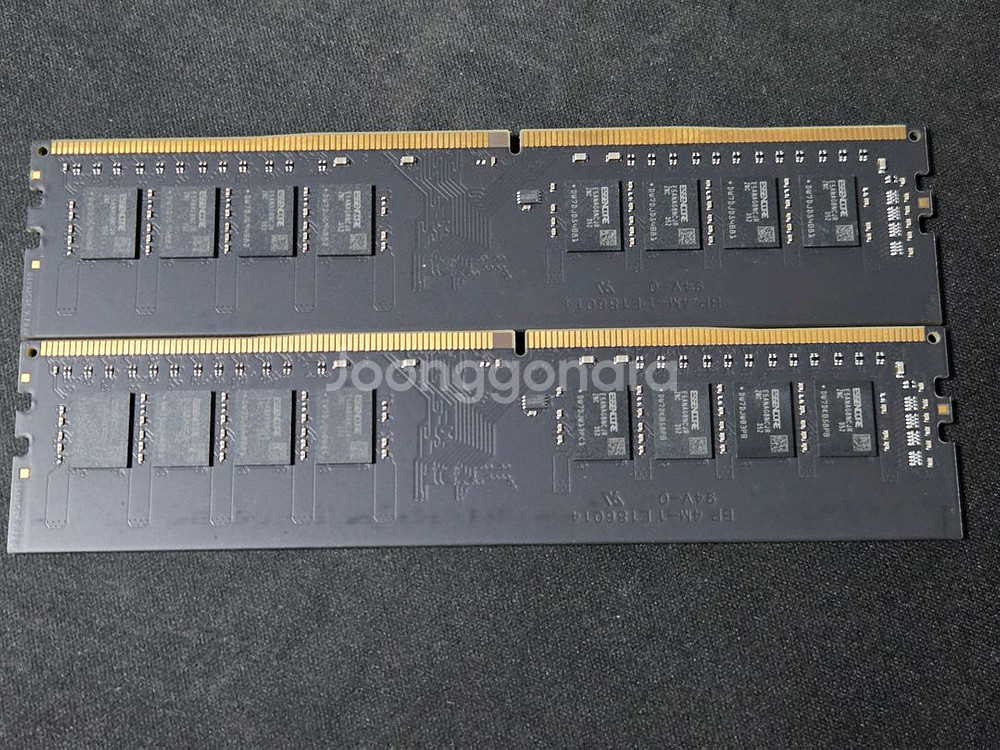 에센코어 DDR4-3200 32GB(양면) 메모리 2개 세트--2