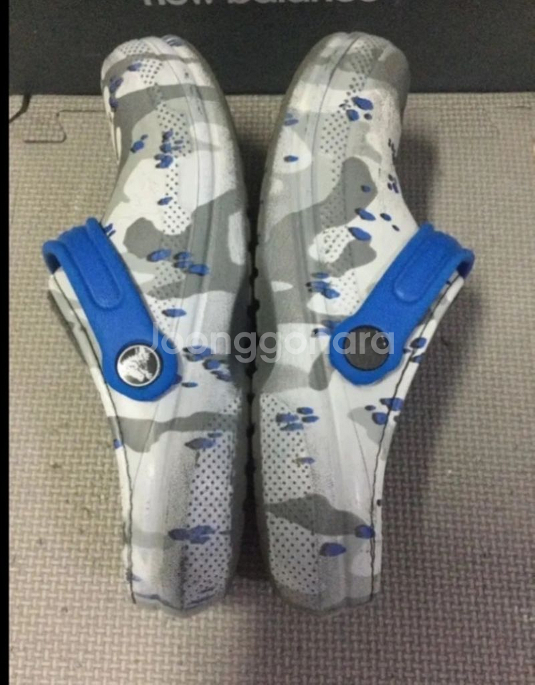 크록스 털크록스J2 210 카모그레이 아동샌들--5