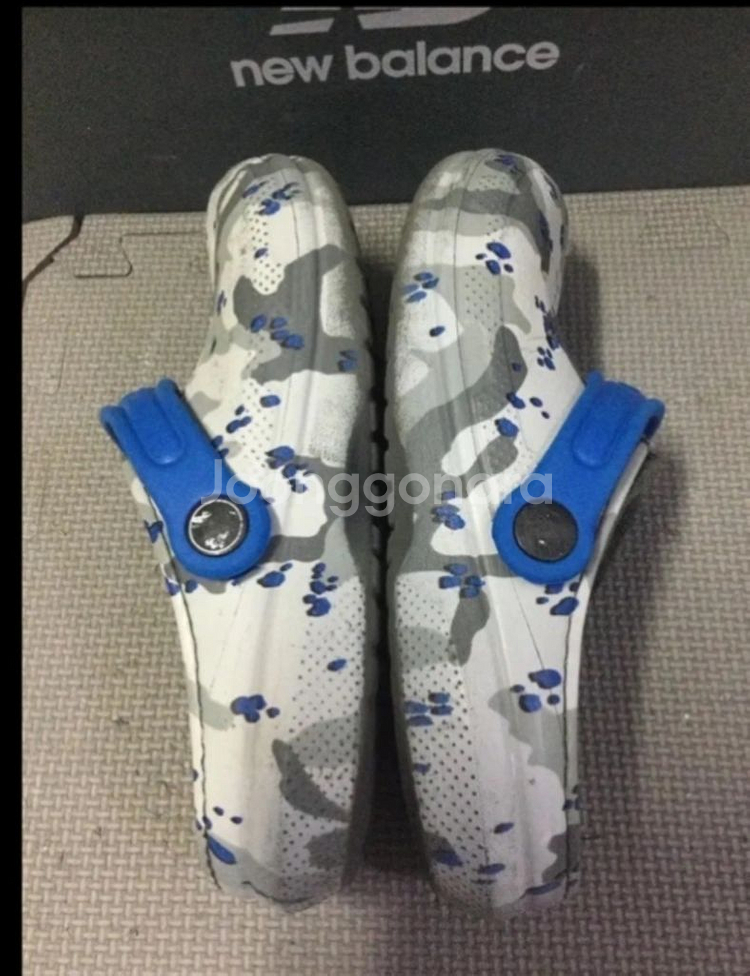 크록스 털크록스J2 210 카모그레이 아동샌들--6