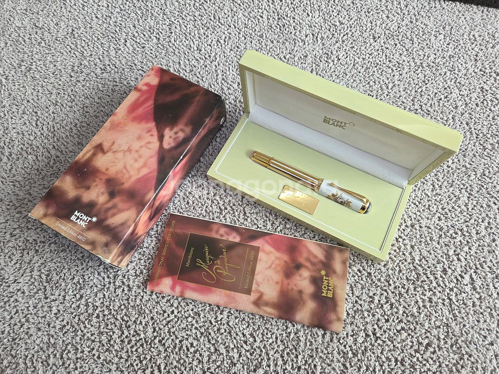 몽블랑 POA 2001 마담 퐁파두르 M 만년필--0