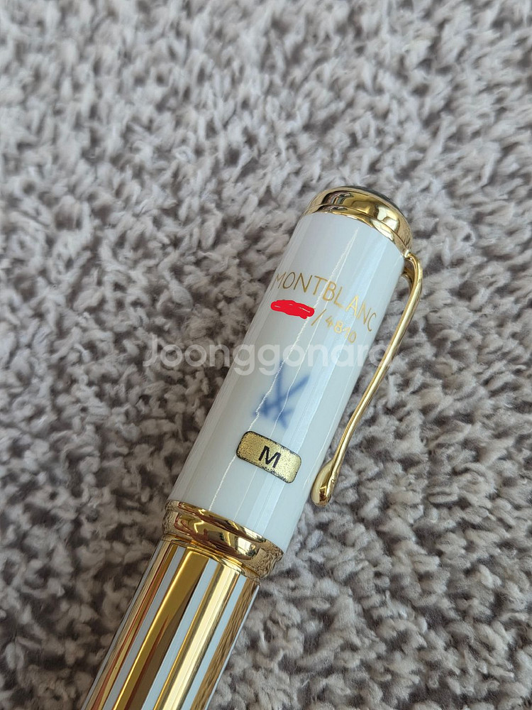 몽블랑 POA 2001 마담 퐁파두르 M 만년필--6