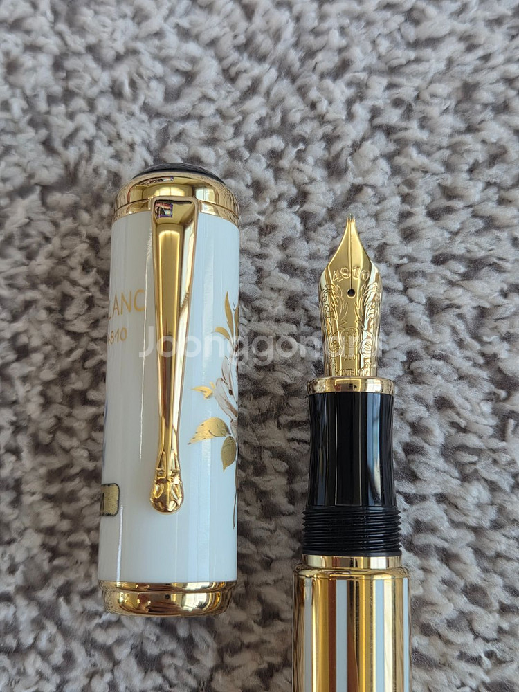 몽블랑 POA 2001 마담 퐁파두르 M 만년필--8