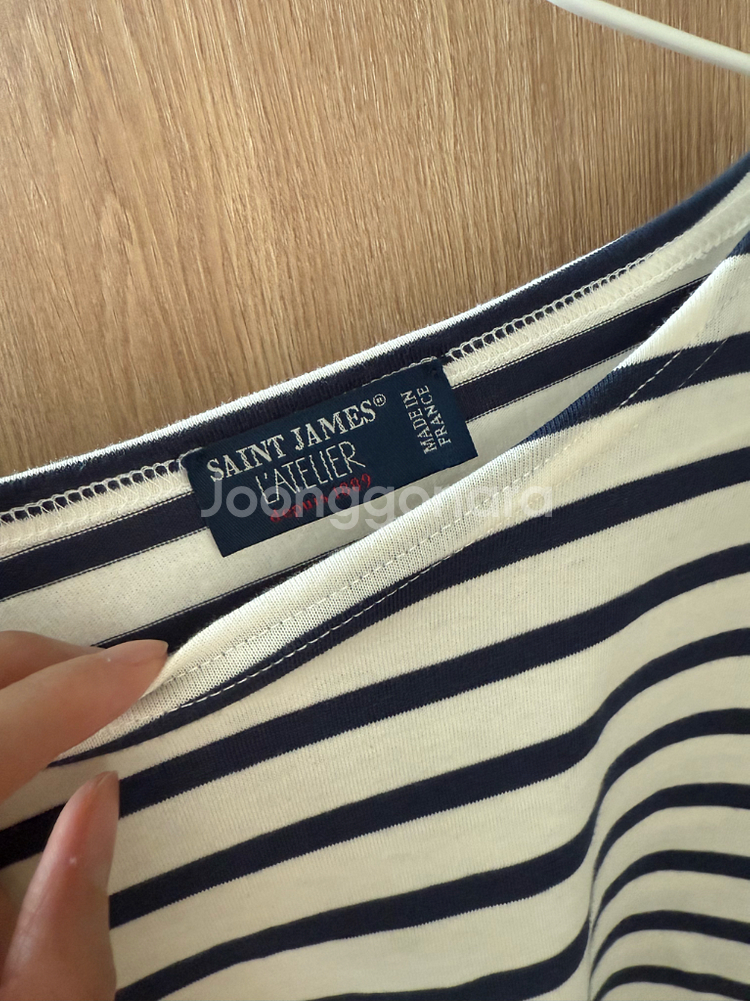 세인트제임스 스트라이프 티셔츠 새상품--1