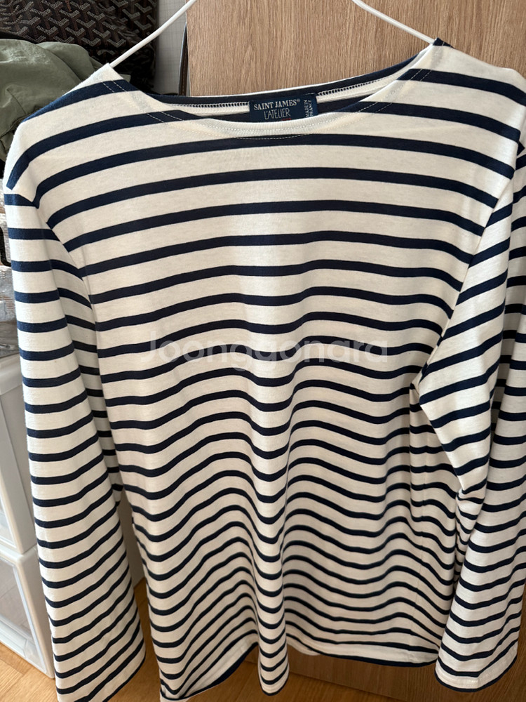 세인트제임스 스트라이프 티셔츠 새상품--0