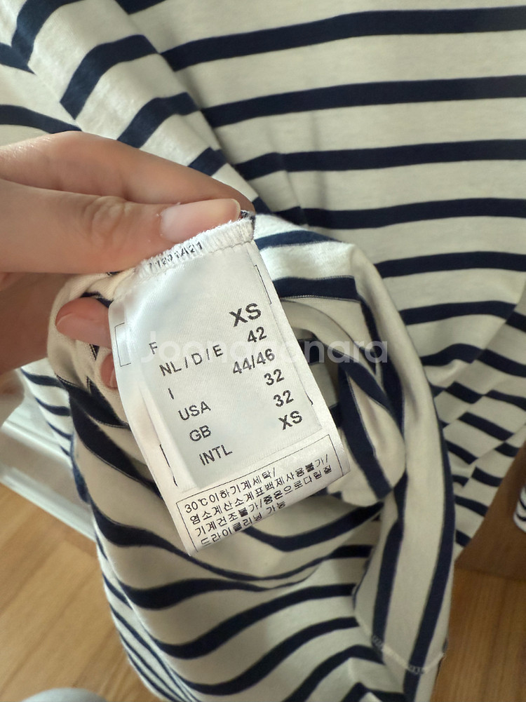 세인트제임스 스트라이프 티셔츠 새상품--2