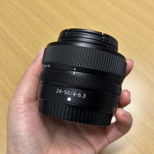 니콘 Z 24-50mm f/4-6.3 렌즈 팝니다. (니콘 2450)