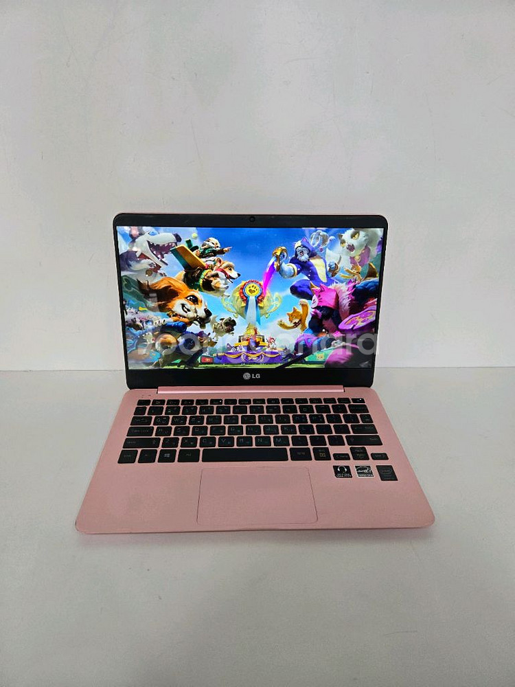 초슬림!!핑크색상LG그램13인치사무용노트북--3