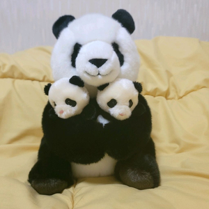 에버랜드 아이바오 맘앤베이비 인형