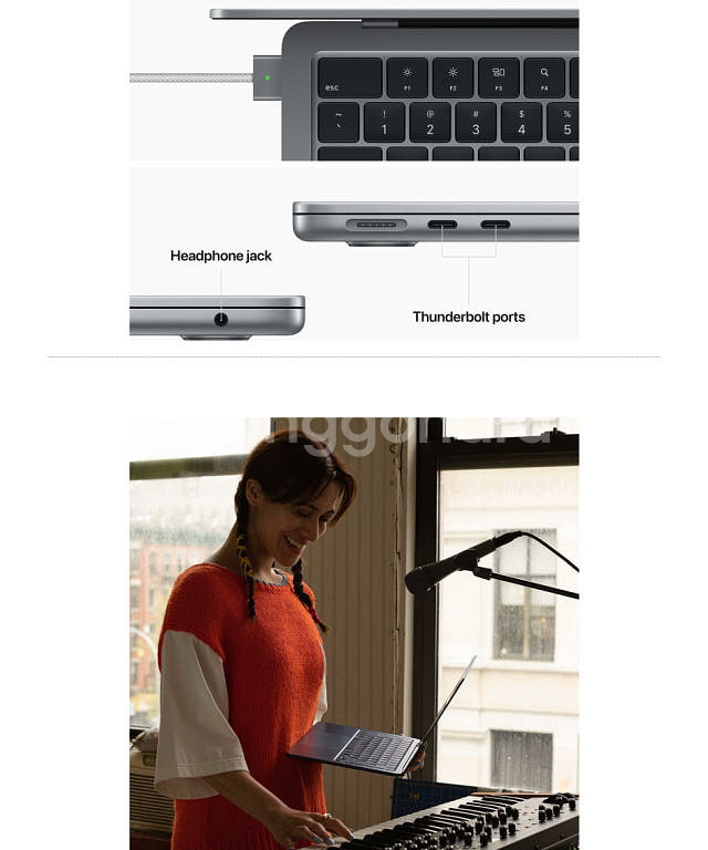 맥북에어 M2 13인치 스페이스그레이--2