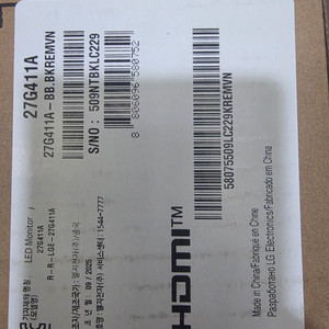 LG 울트라기어 27G411A 게이밍 모니터 16만 팝니다