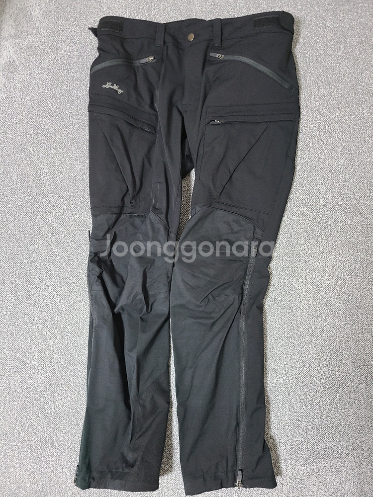 룬닥스 크링2 팬츠 블랙 남자 L 숏--2