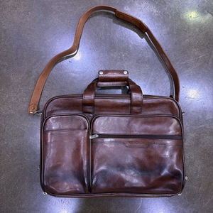 BOSCA 보스카 말가죽 빈티지 브라운 브리프케이스 서류가방