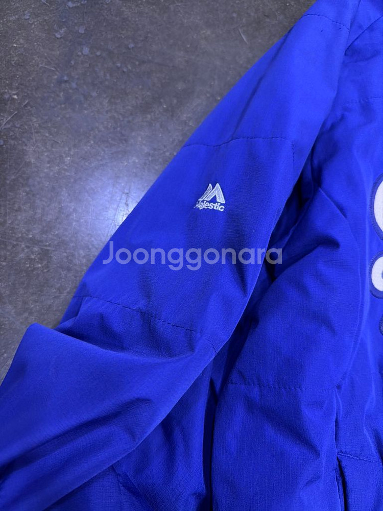 마제스틱 MLB LA 다저스 어센틱 윈드 리버시블 점퍼 S--6