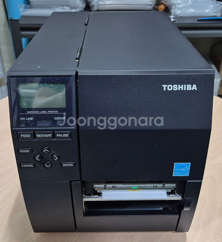 도시바 B-EX4T1-GS 산업용 라벨 바코드 물류라벨 택배송장프린터/네트워크가능--0