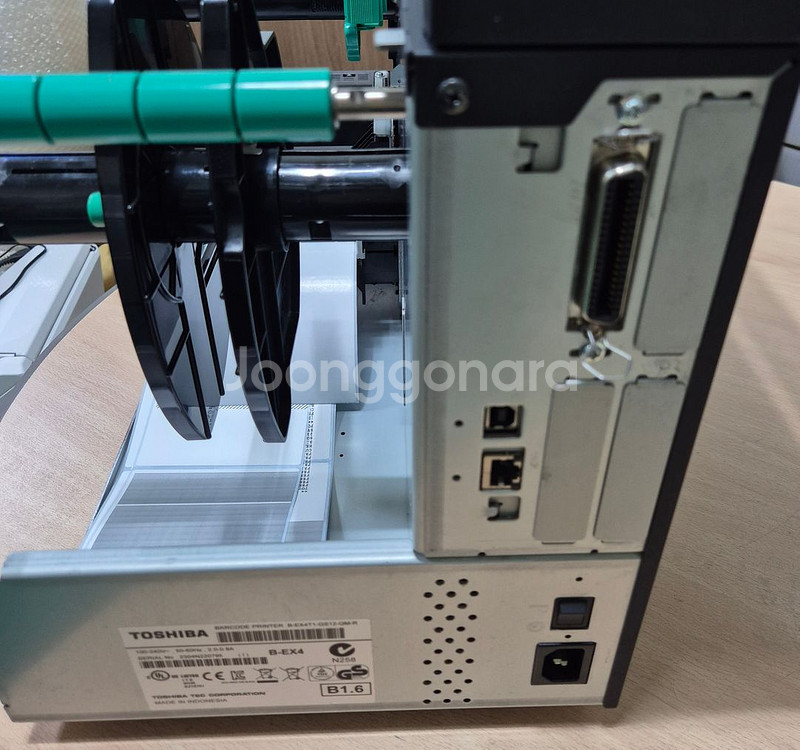 도시바 B-EX4T1-GS 산업용 라벨 바코드 물류라벨 택배송장프린터/네트워크가능--3