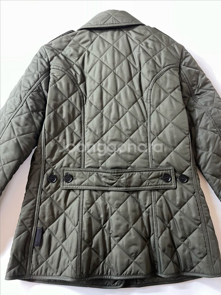 버버리 프랭크비 퀄트자켓 스몰--4